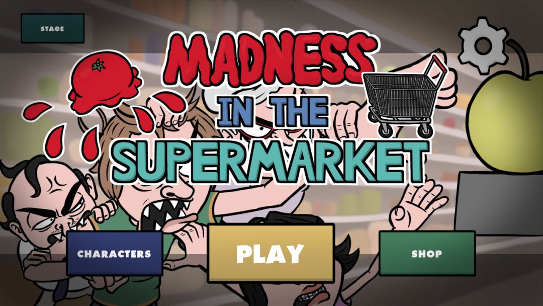 Screenshot of Madness In The Supermarket