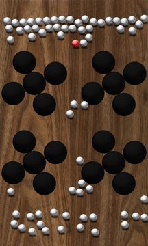 Cuplikan Layar Game Roll Balls into a hole