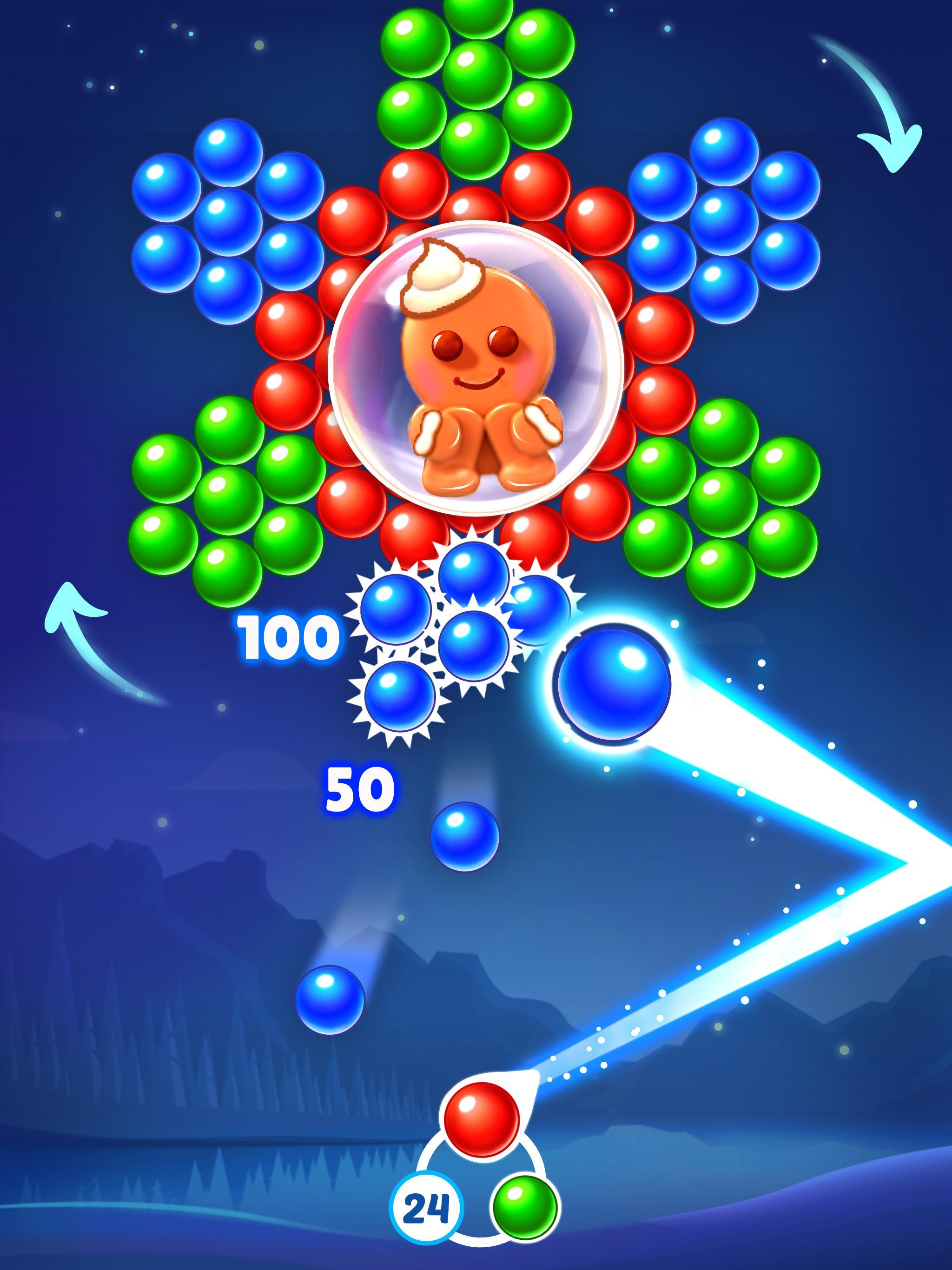 バブルシューター: Bubble Shooter ゲームのスクリーンショット