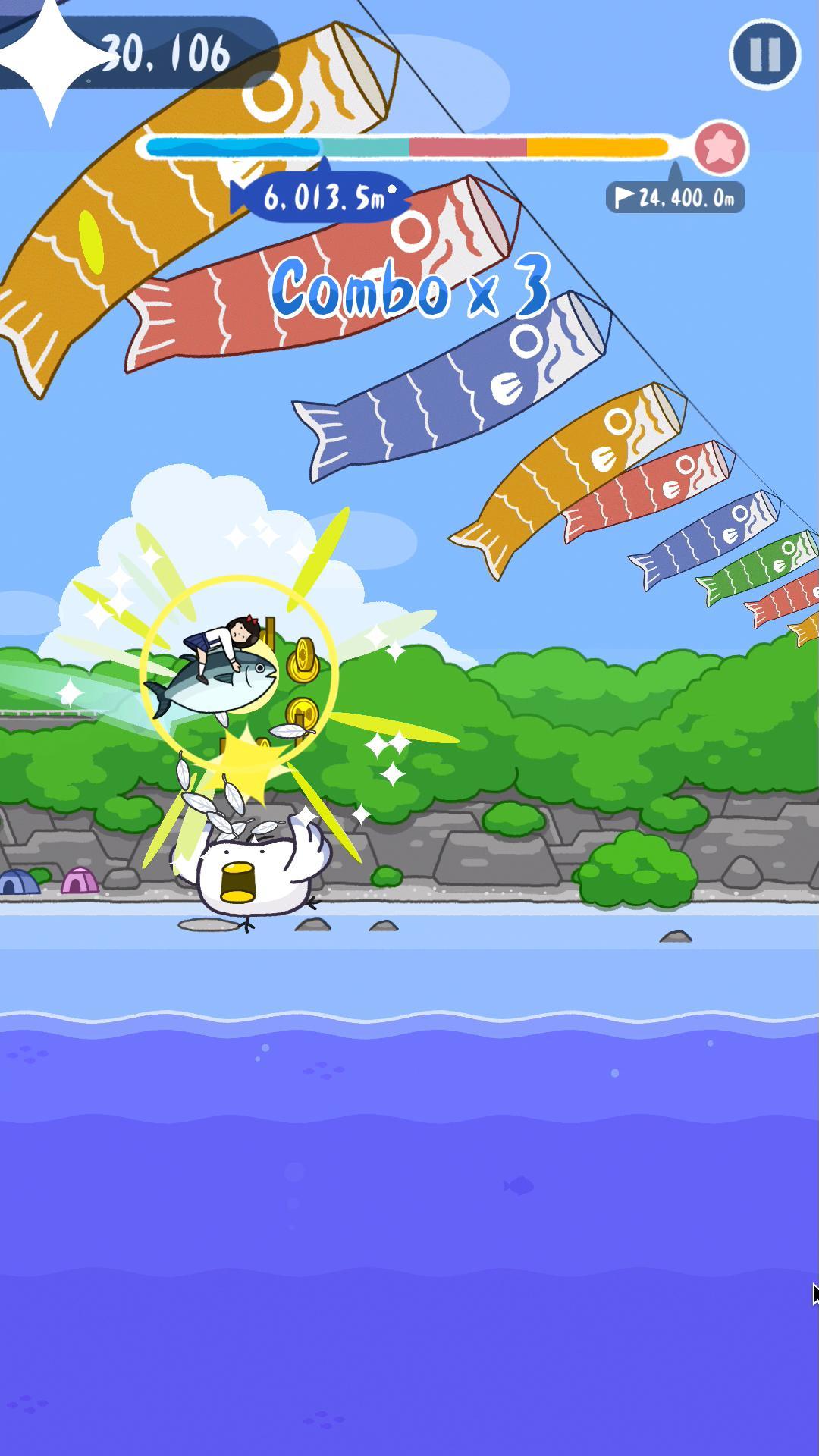 Flying Maguro Game Screenshot