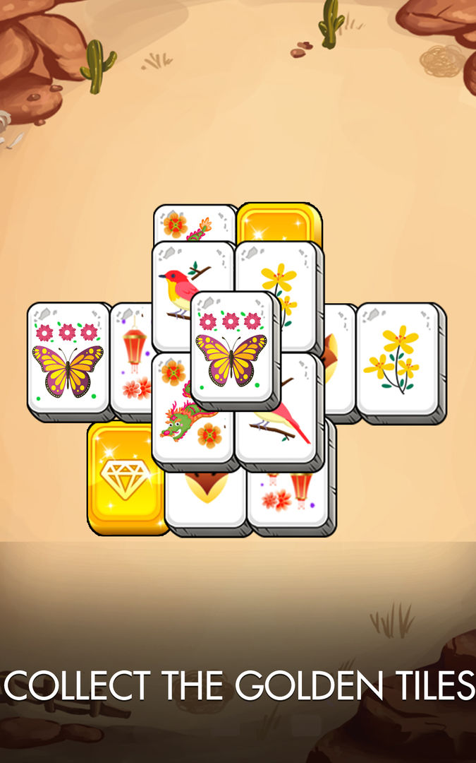 Mahjong Tile Match Quest ภาพหน้าจอเกม