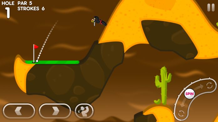 Screenshot of Super Stickman Golf 3