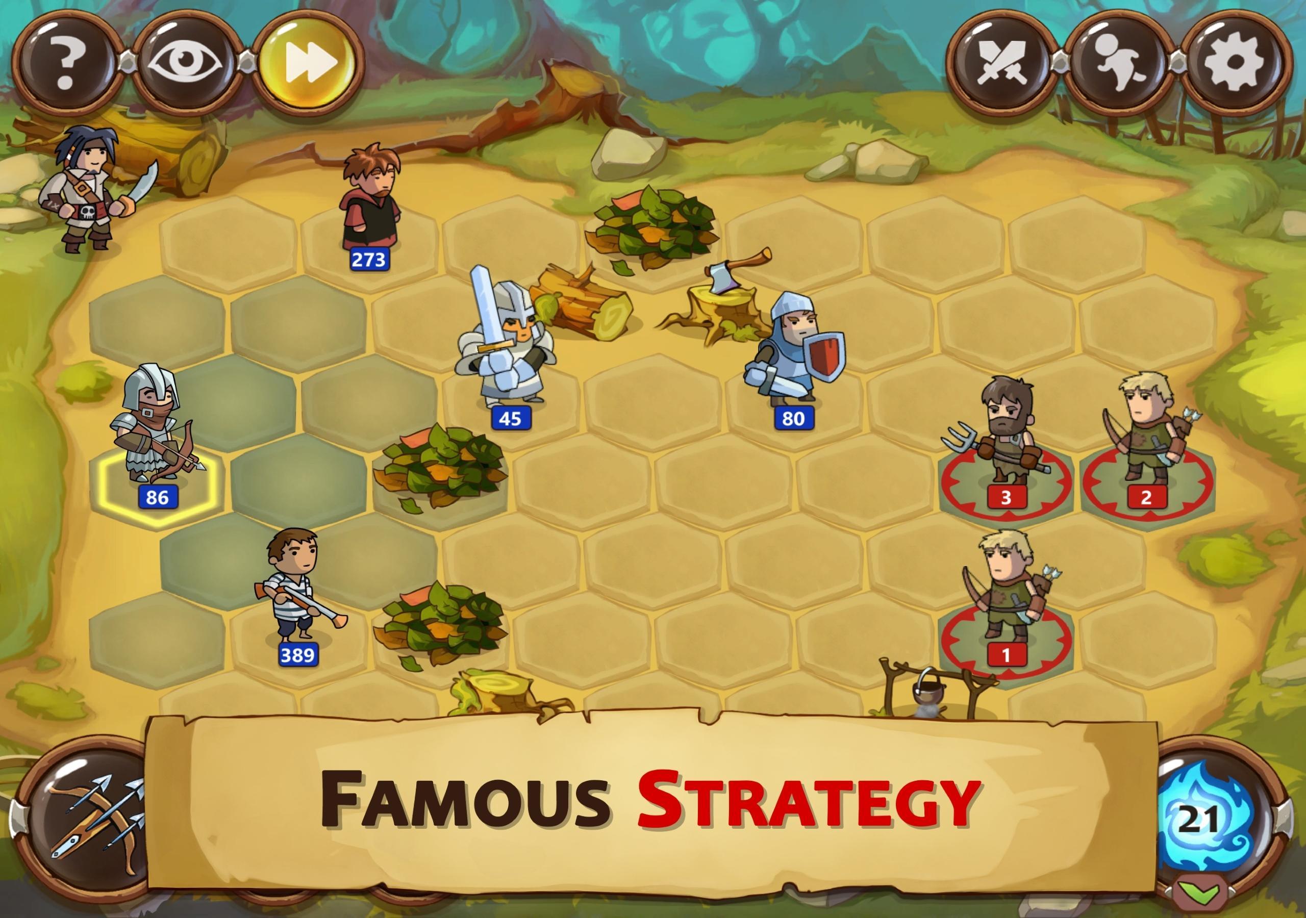Braveland Heroes Game Screenshot