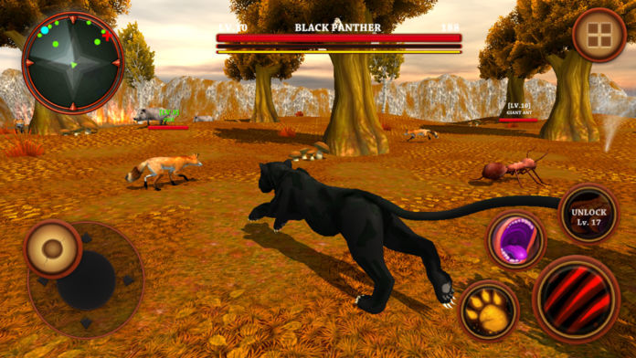 黑豹模拟器 - 野生动物生存游戏 screenshot game