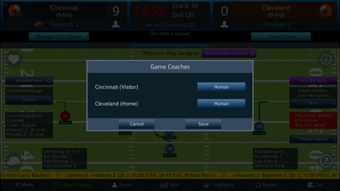 Pro Strategy Football 2024 Game Screenshot