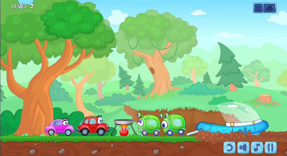 Wheelie 8 - Aliens 게임 스크린샷