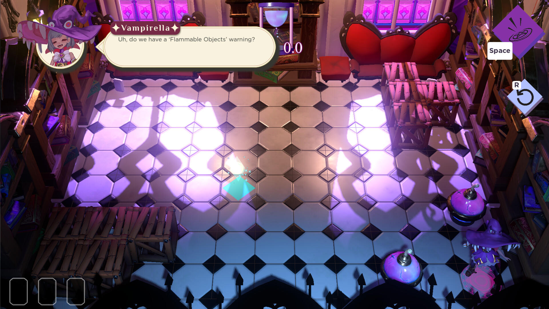Block Witch Game Screenshot