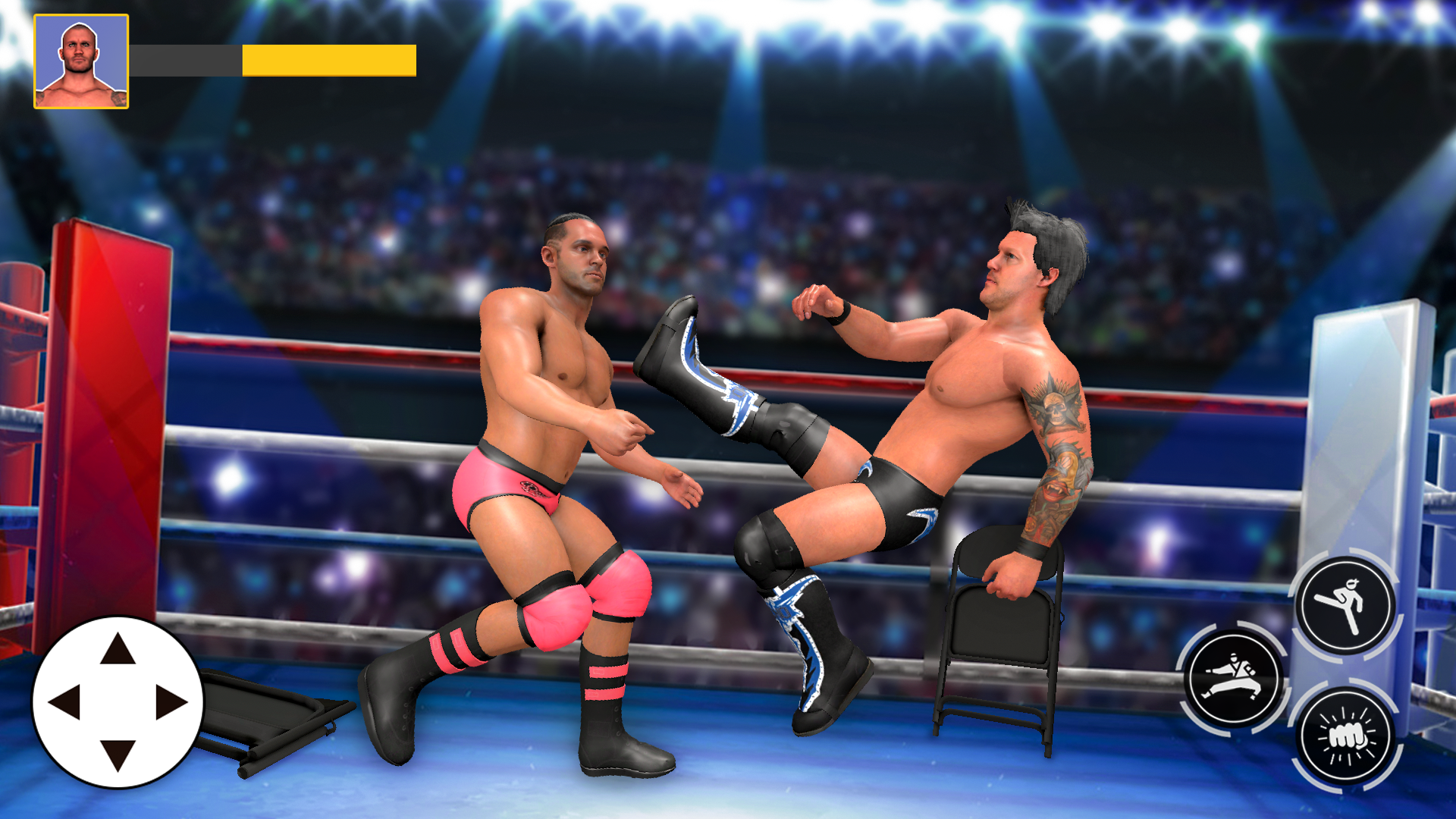 Screenshot of Gym Fighting Wrestling Arena