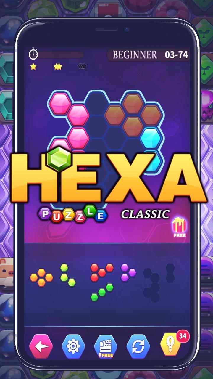 Hexa Puzzle Classic Game Screenshot