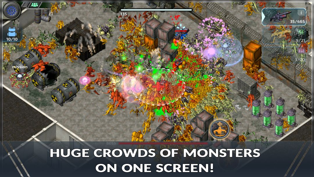 Alien Shooter World screenshot game