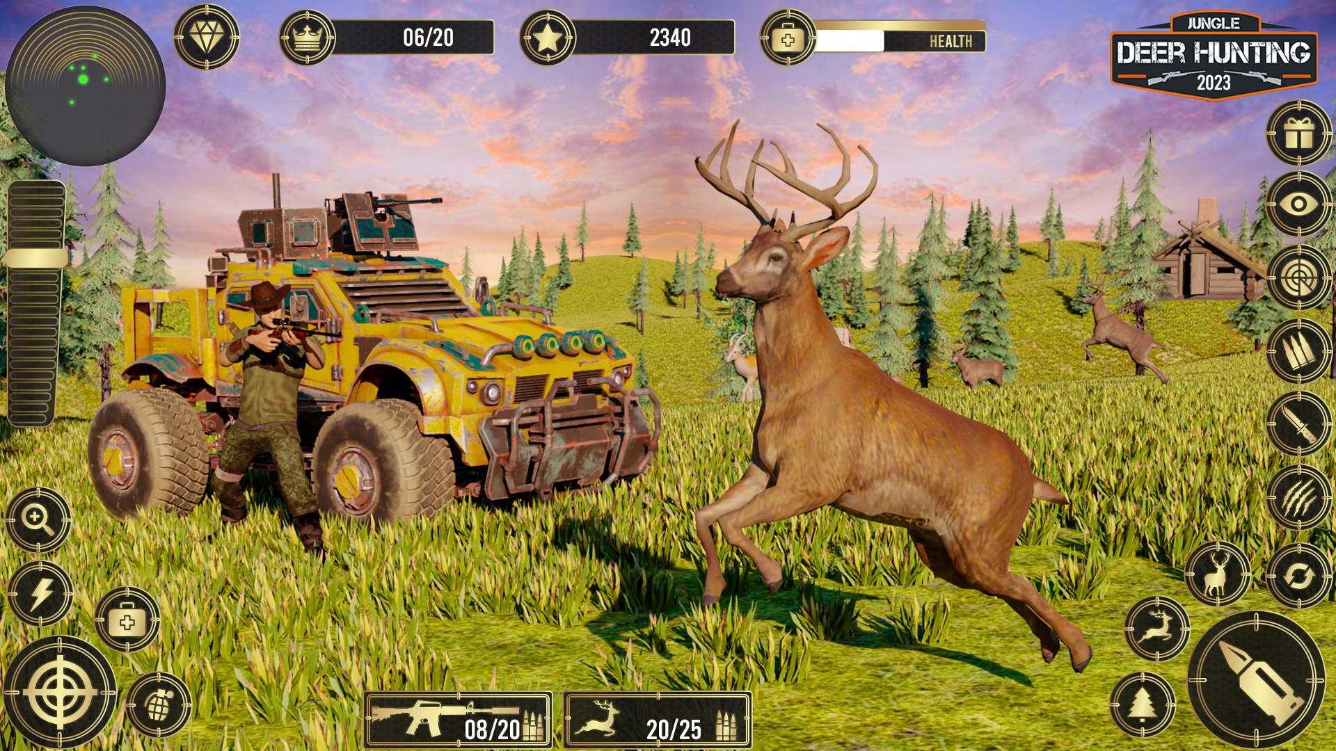 Screenshot 1 of เกมล่ากวางป่า 3D 3.0.6