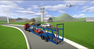 City Airport Cargo Plane 3D 게임 스크린샷