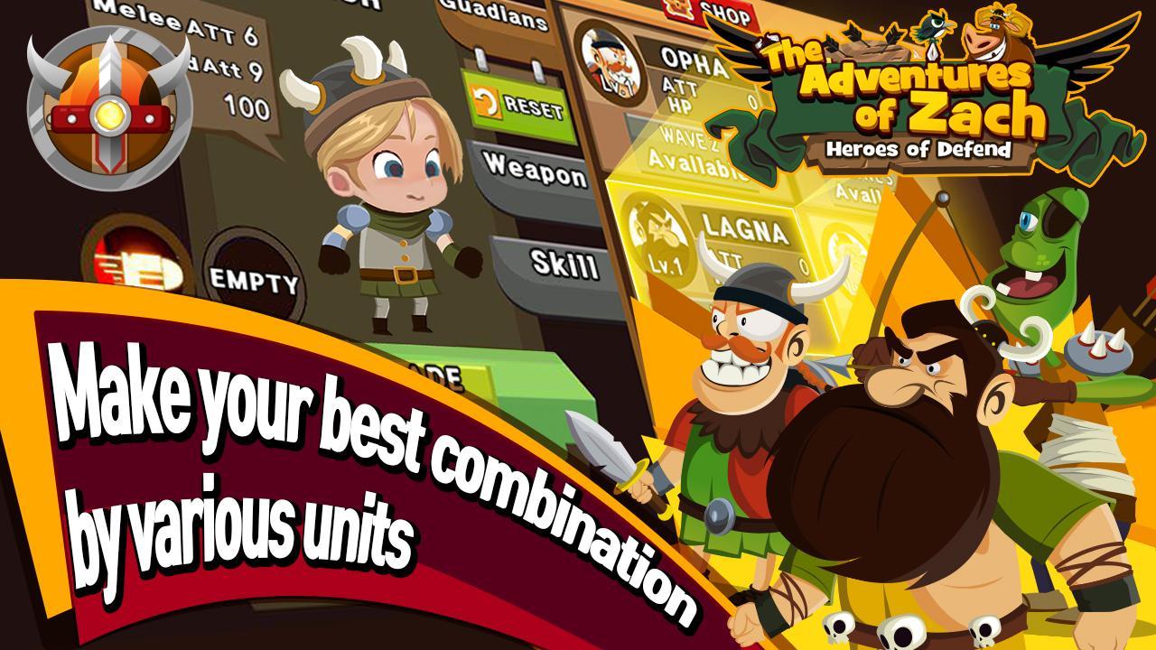 Cuplikan Layar Game Adventure Of Zach - Heroes Of 