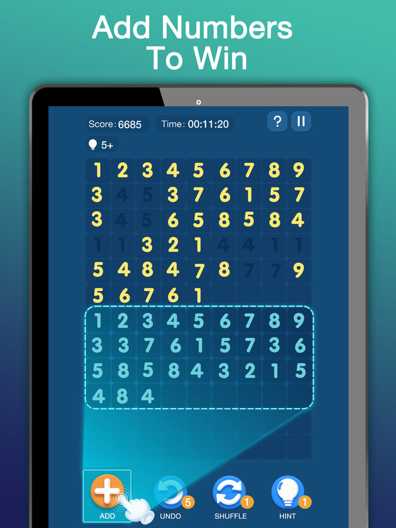 Match Ten - Number Puzzle screenshot game
