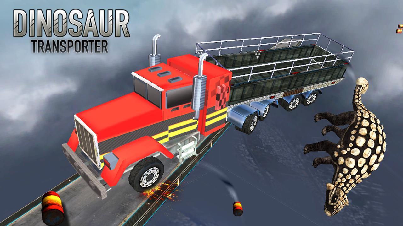 Dinosaur Transporter Game Screenshot