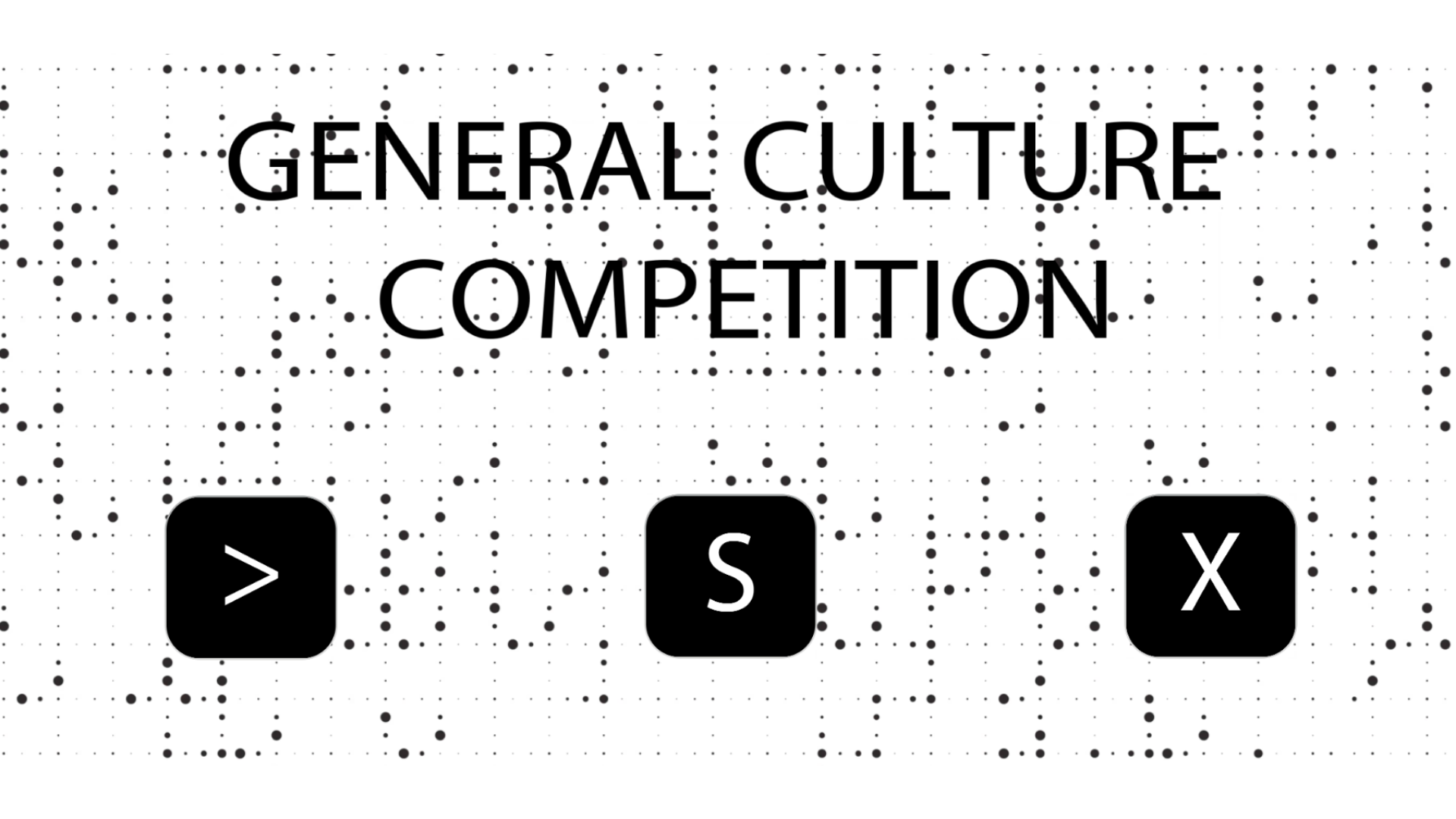 General Culture Competition Game Screenshot