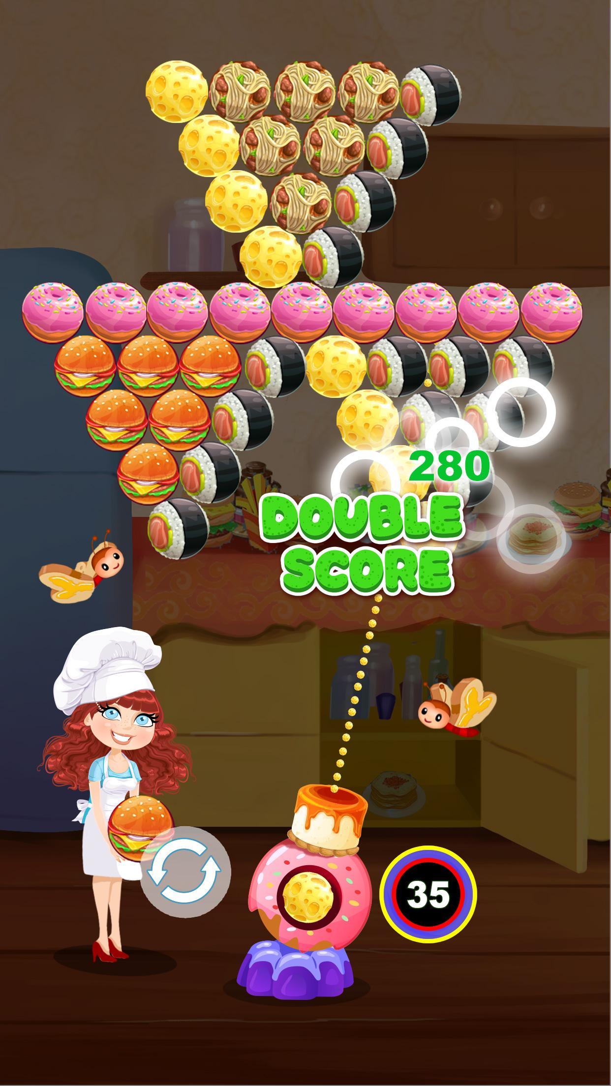 Screenshot of Bubble Food