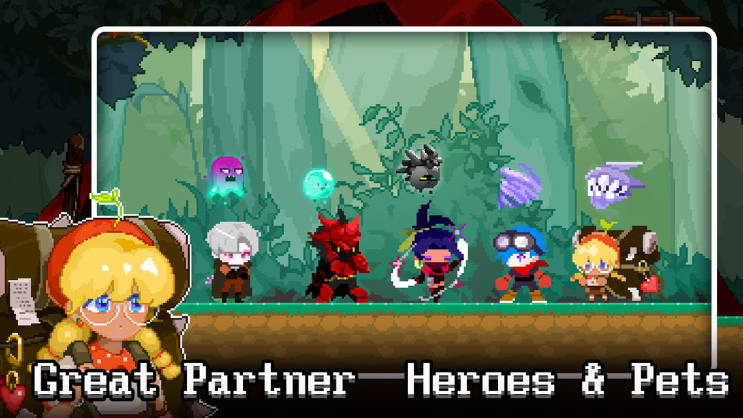 Screenshot of Mine Hunter: Pixel Rogue RPG