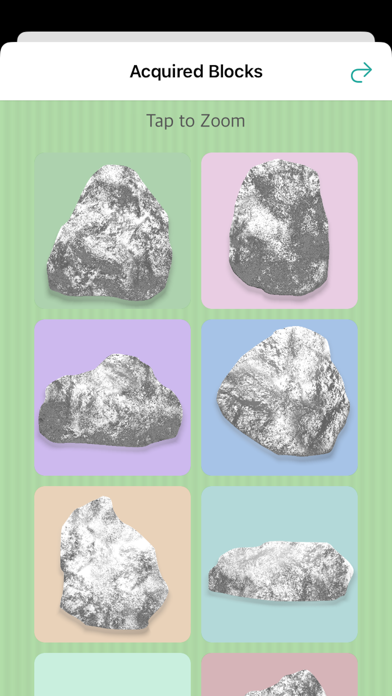 Zen Falling Blocks Game Screenshot