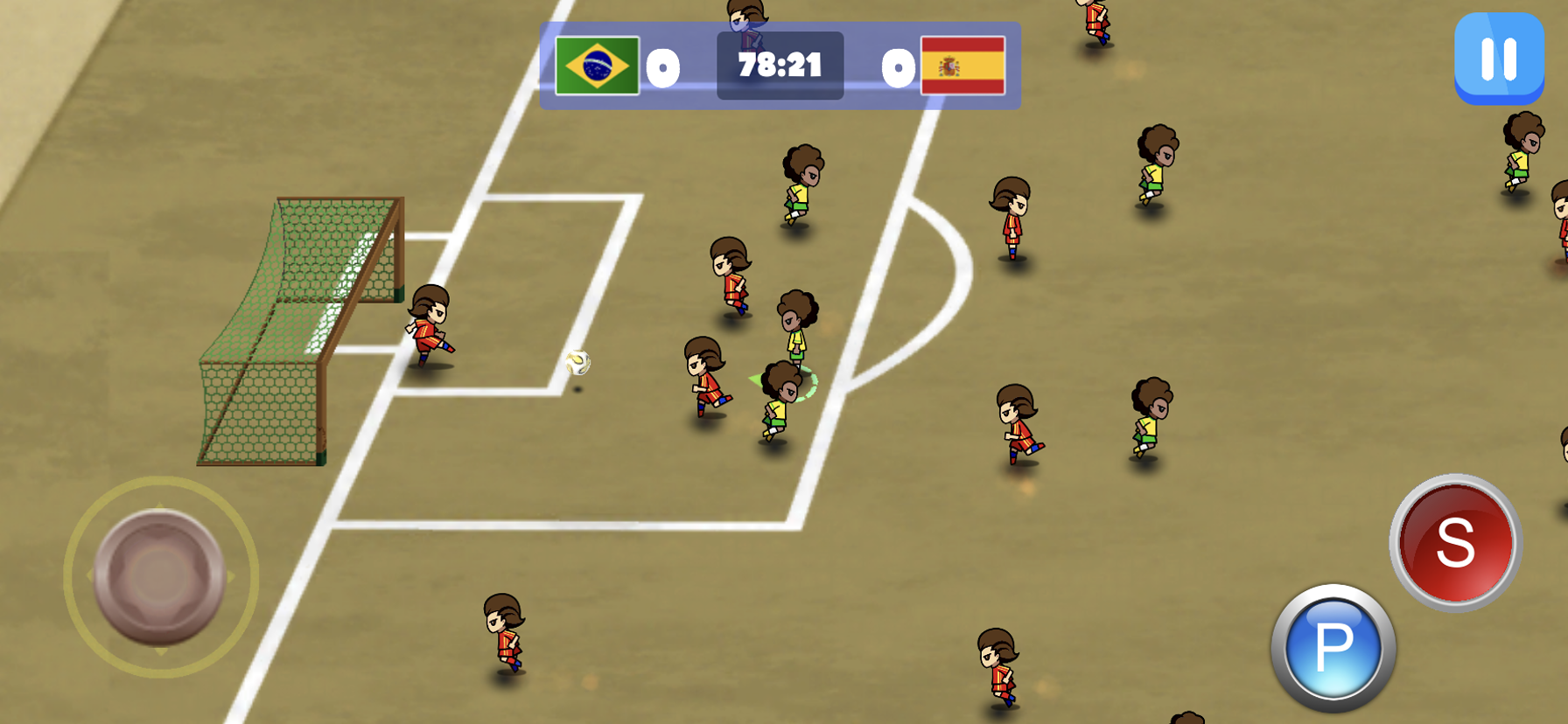 Cute Soccer Game Screenshot