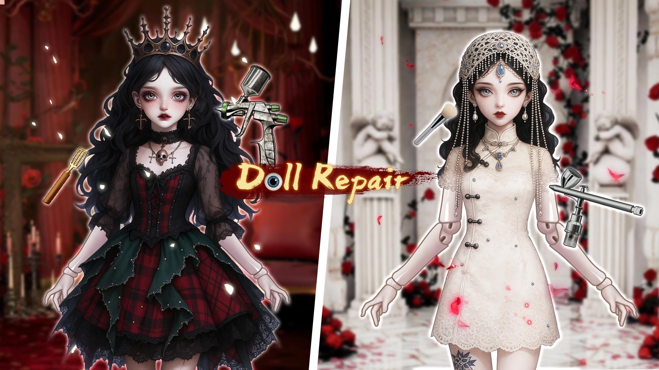 Doll Repair - Paper Doll Maker Game Screenshot
