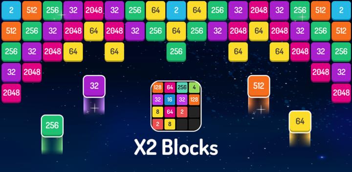 Banner of X2 Blocks - игра с числами 2048 342