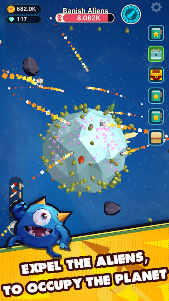 Screenshot 1 of invasor del planeta 1.0.3