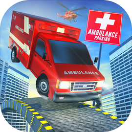 Roof Jumping Ambulance Simulator - Rooftop Stunts