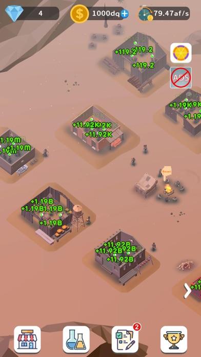 Idle Desert City Game Screenshot