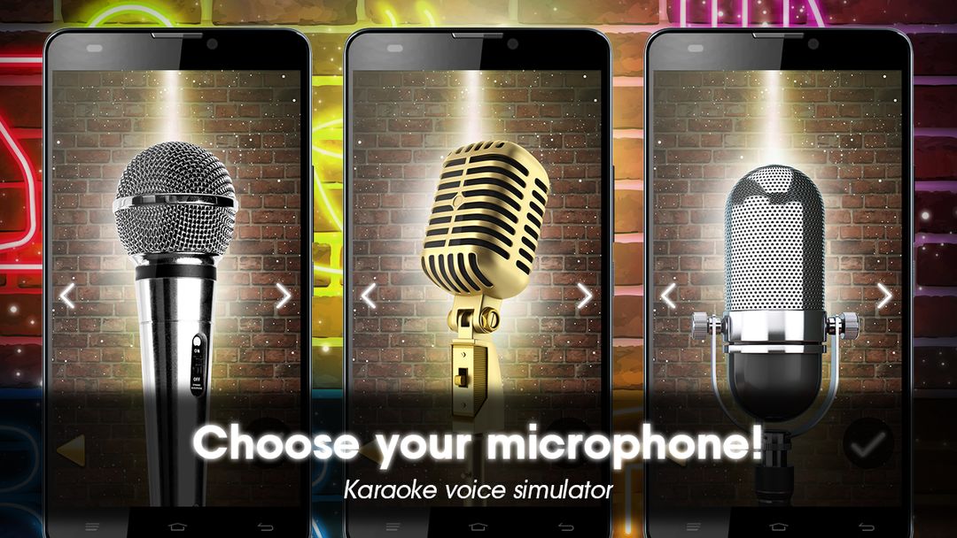 Karaoke voice simulator ภาพหน้าจอเกม