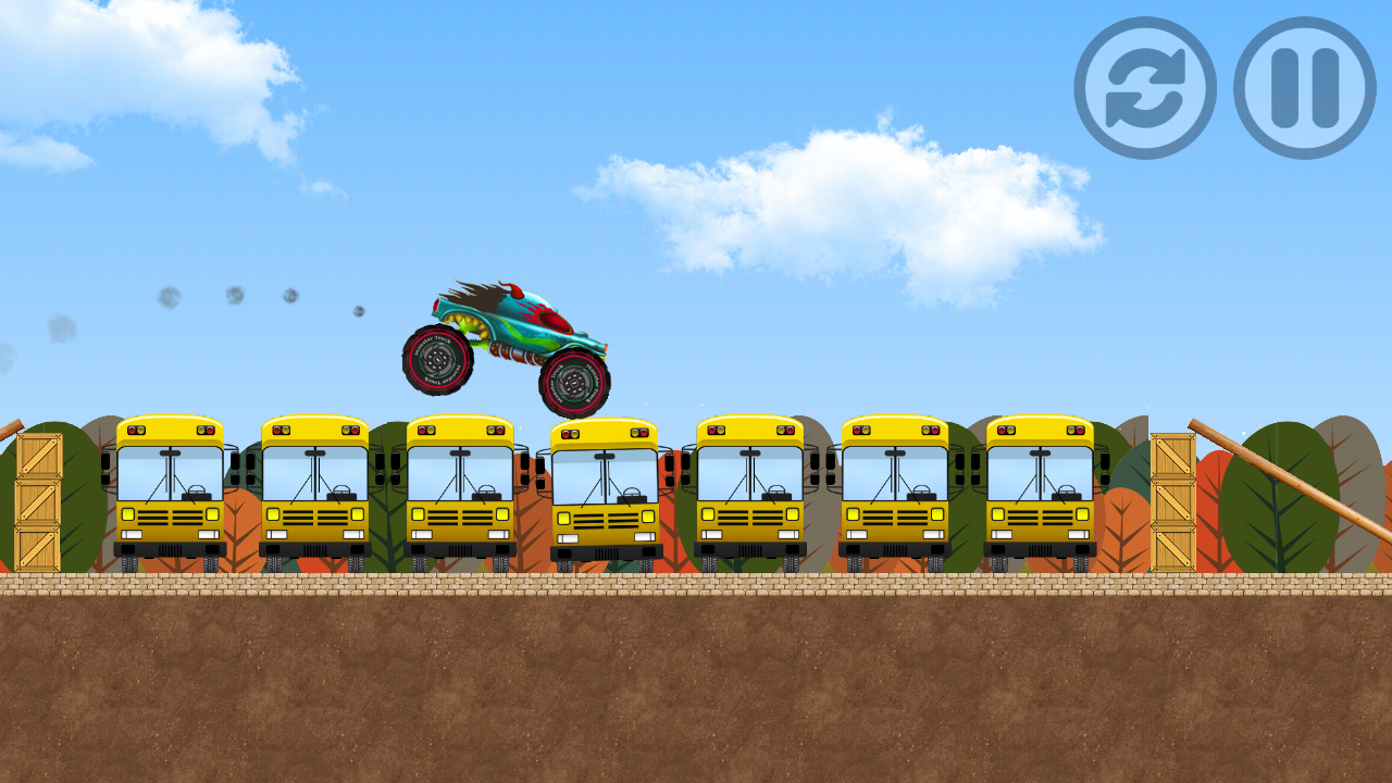 Monster Truck for Kids Game Screenshot