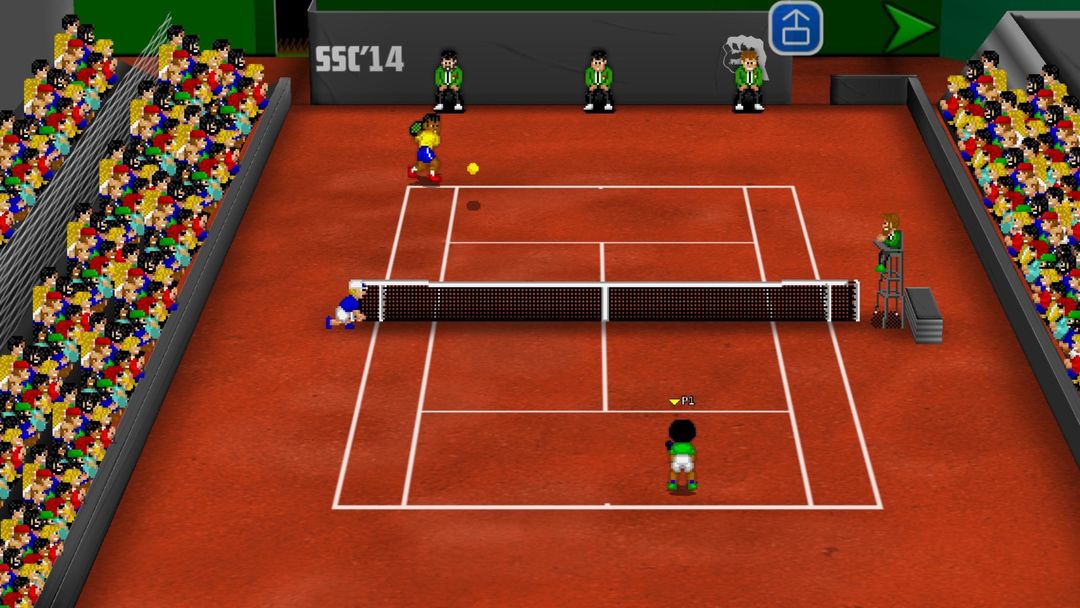 Screenshot of Tennis Champs Returns