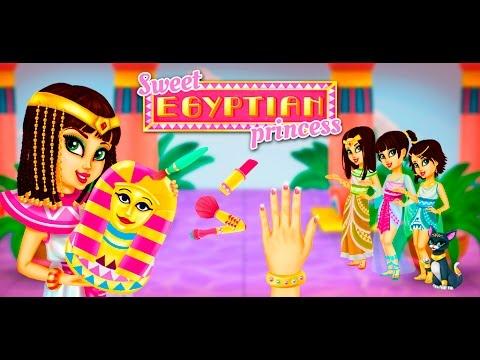 Screenshot of the video of Sweet Egyptian Princess