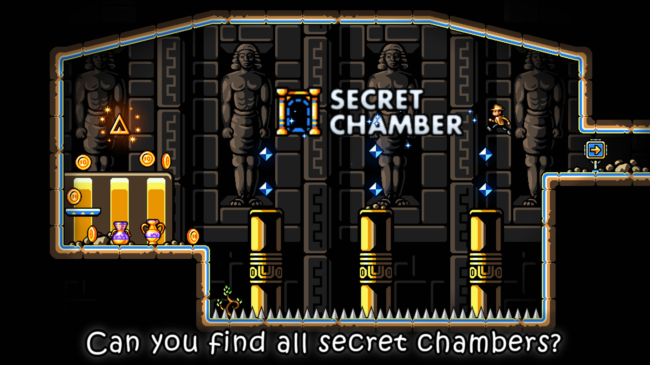 Traps n' Gemstones Game Screenshot