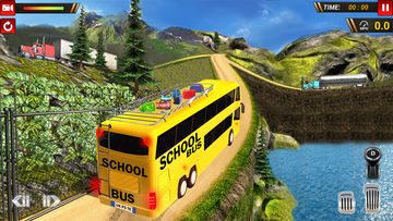School Bus Uphill Driving Game Screenshot