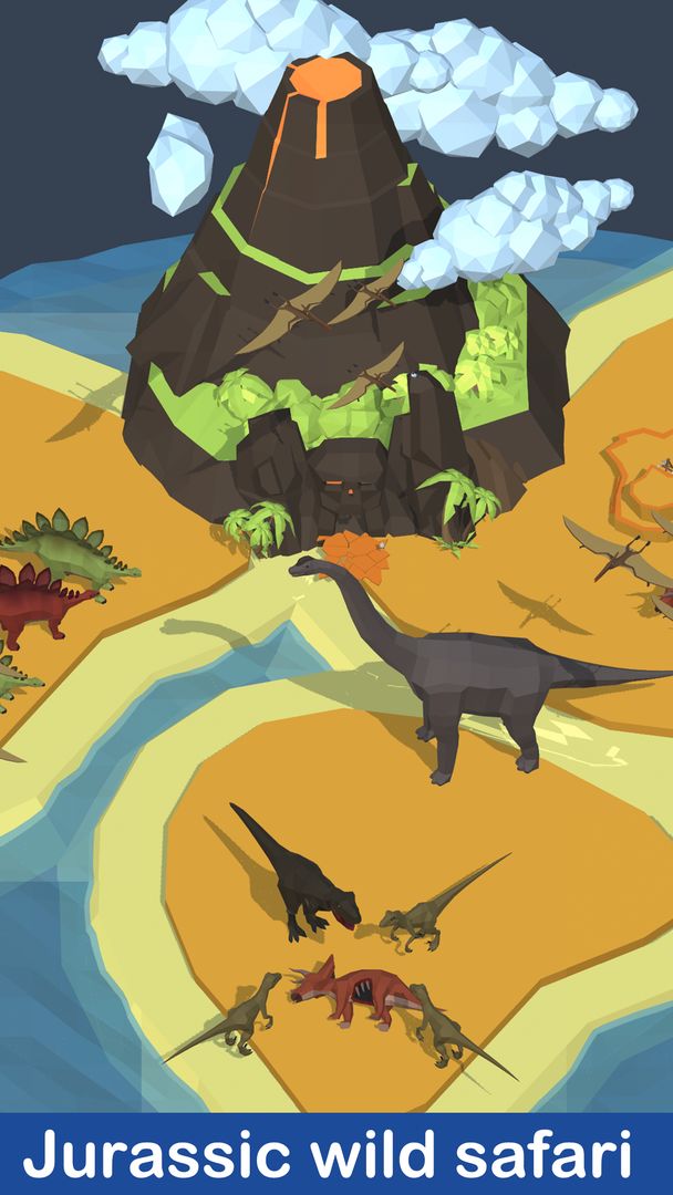 Strange dinosaur park - wild jurassic craft ภาพหน้าจอเกม