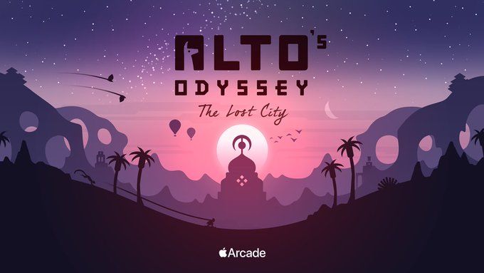 Screenshot of Alto’s Odyssey: The Lost City