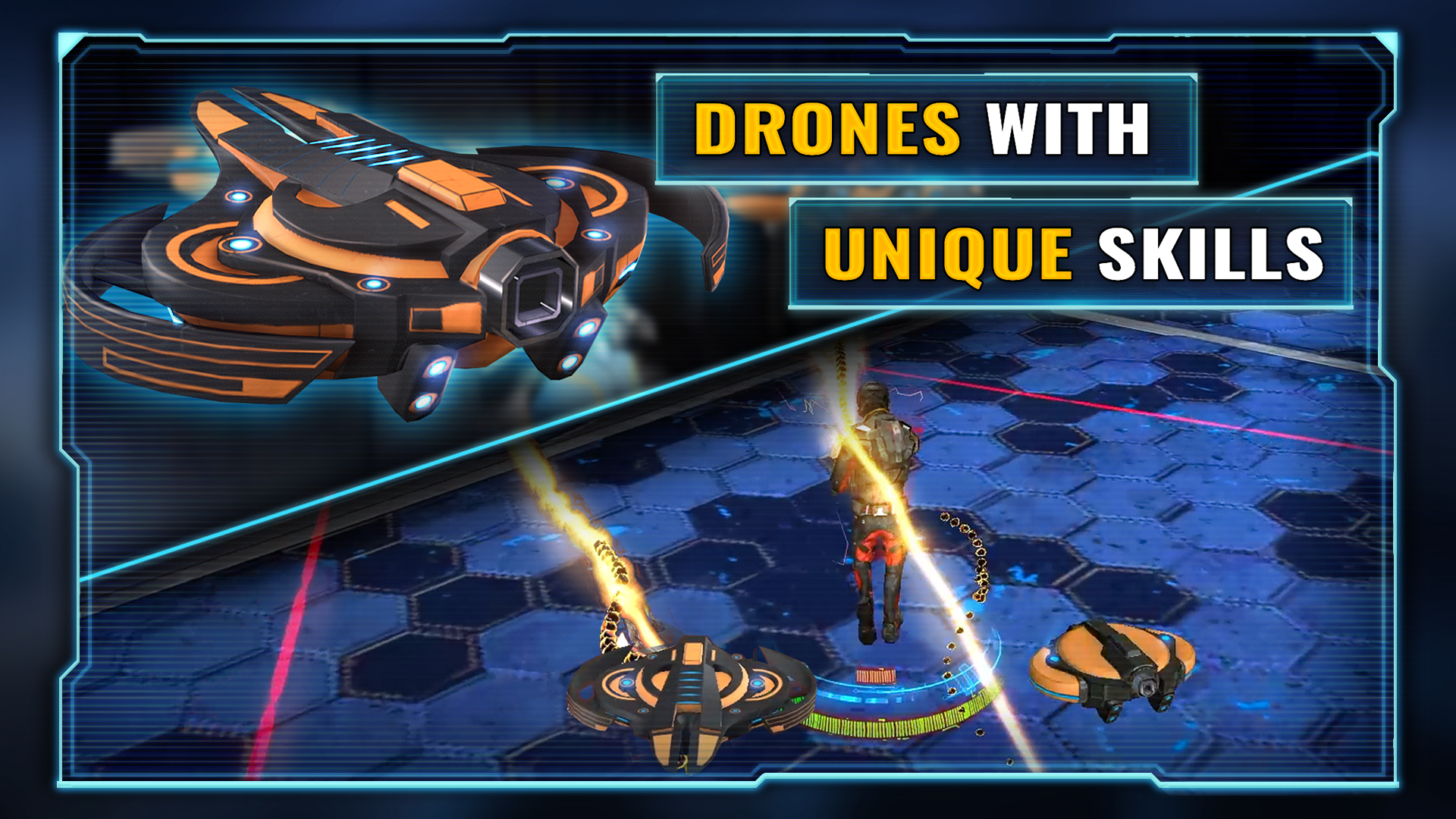 LVL36: Battle Drones screenshot game