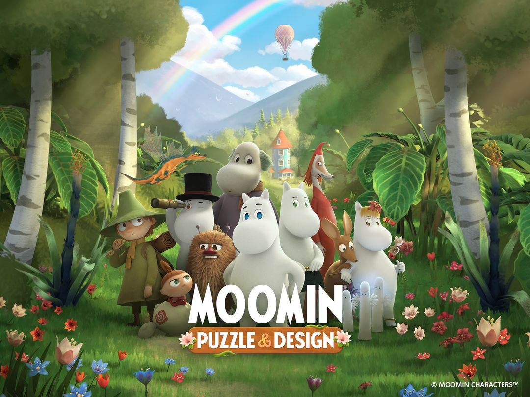 Moomin: Puzzle & Design 게임 스크린 샷
