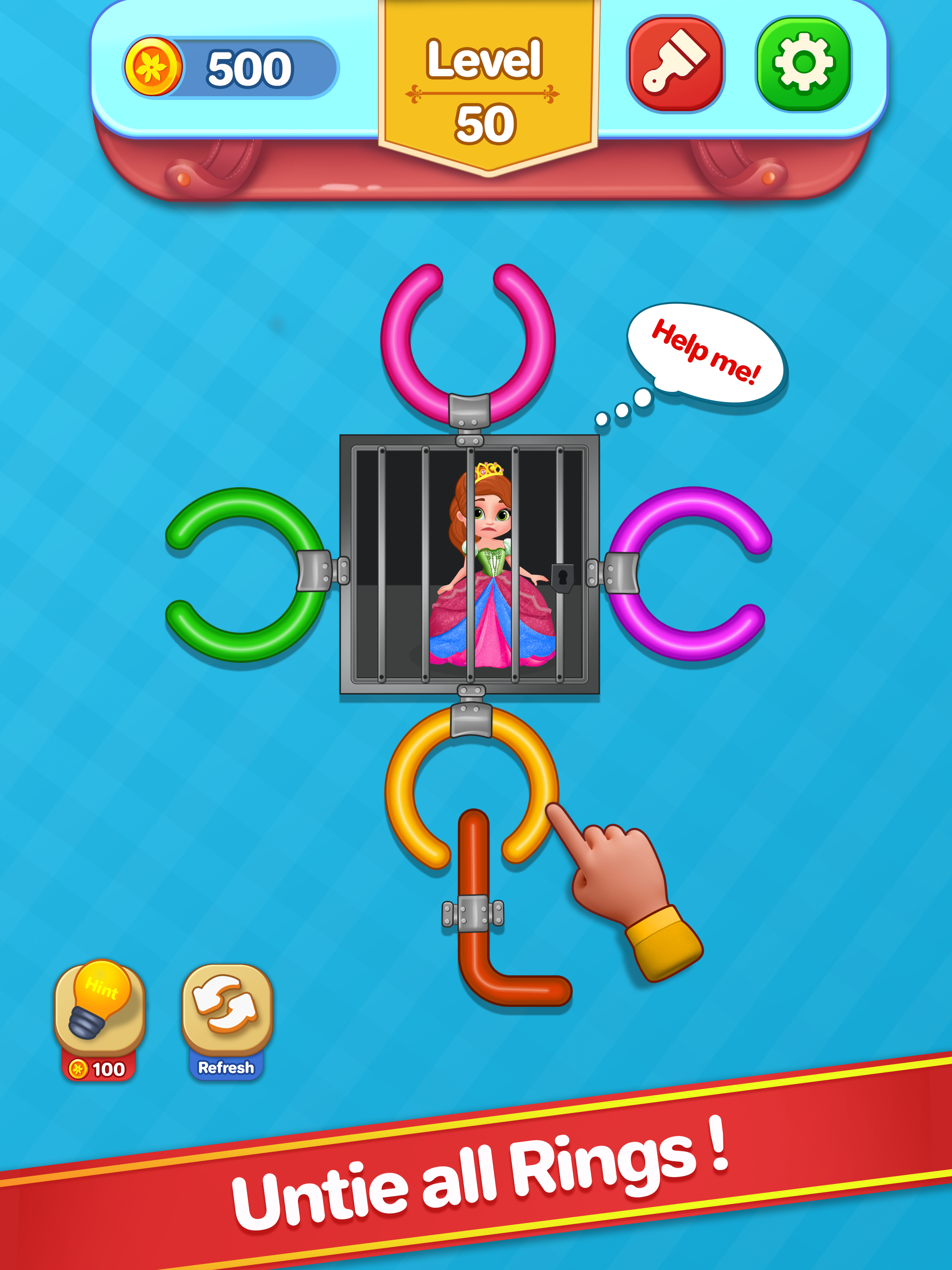 Rotate the Ring :Unlock Circle for Android/iOS - TapTap