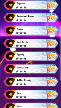 Hop Tiles FNF Rainbow test Mod Game Screenshot