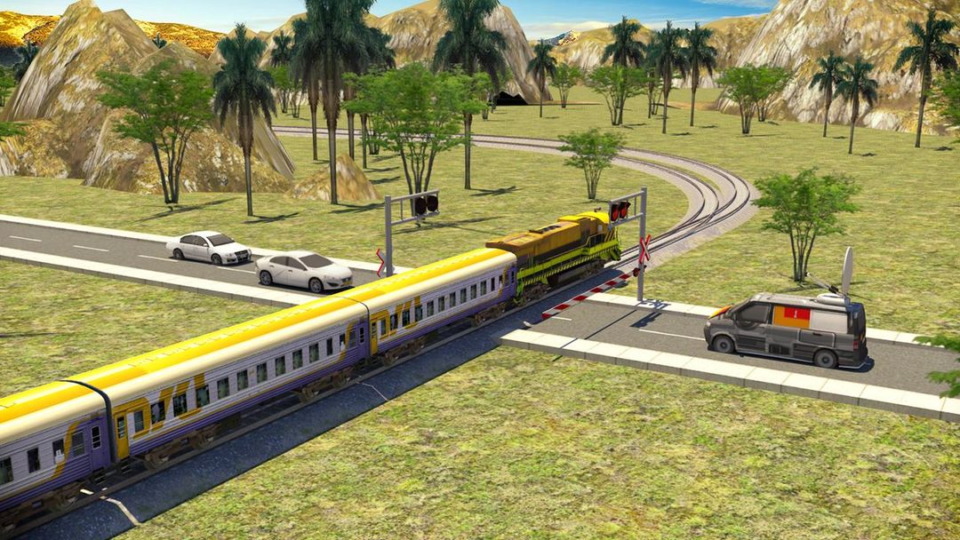인도네시아 열차 시뮬레이터 2017 게임 스크린 샷