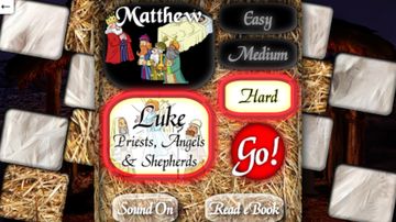 Bible Christmas Memory Game Game Screenshot