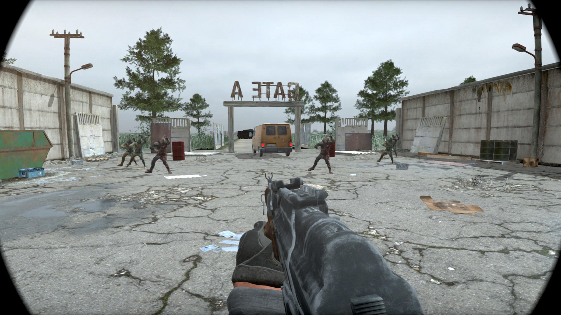 ZOMBIECAM screenshot game
