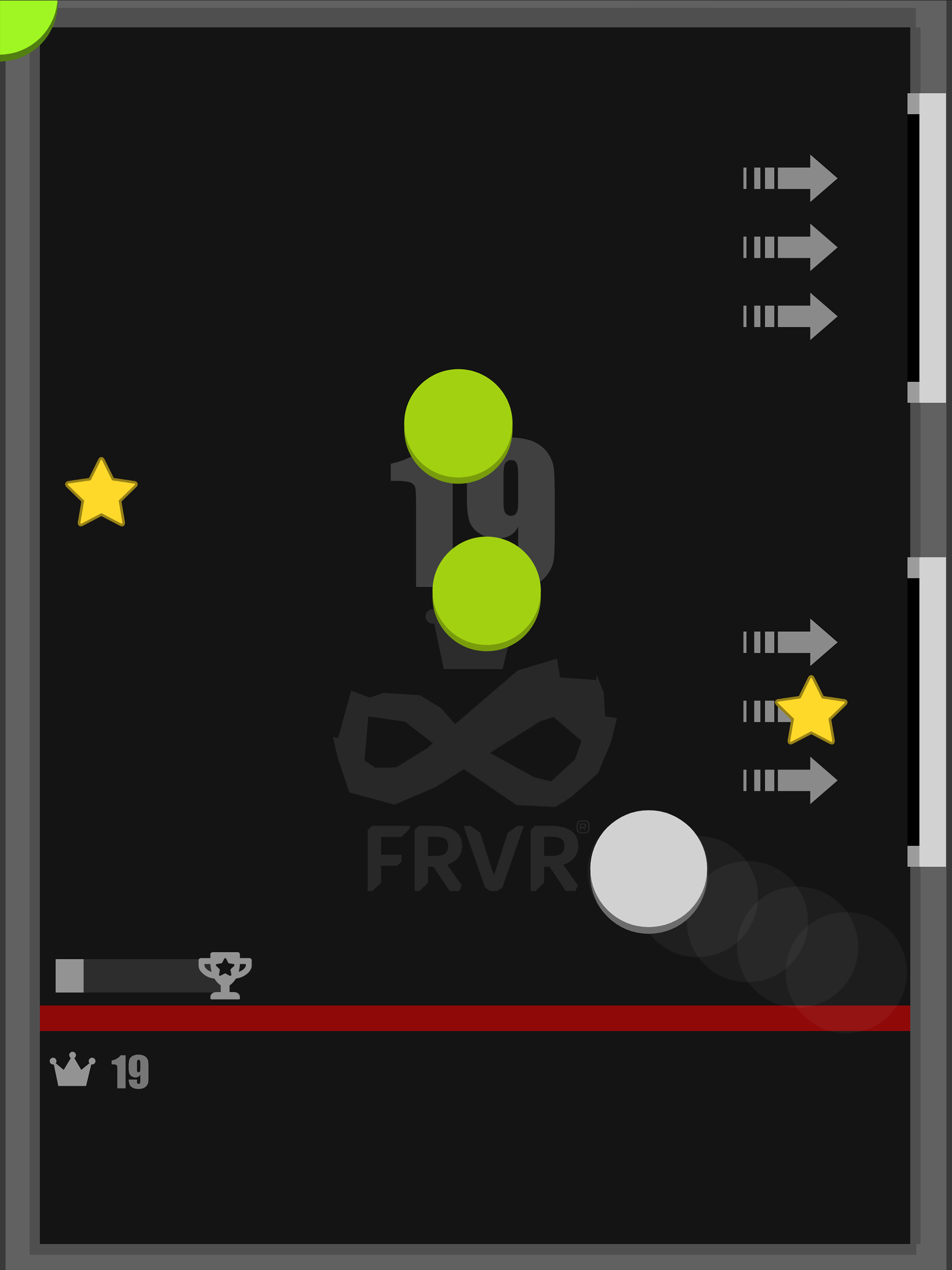 Air Hockey FRVR ゲームのスクリーンショット