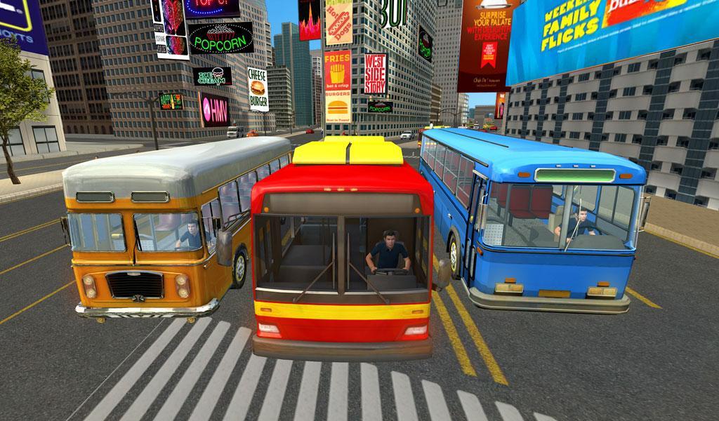 NY City Bus Driving 2017 ゲームのスクリーンショット