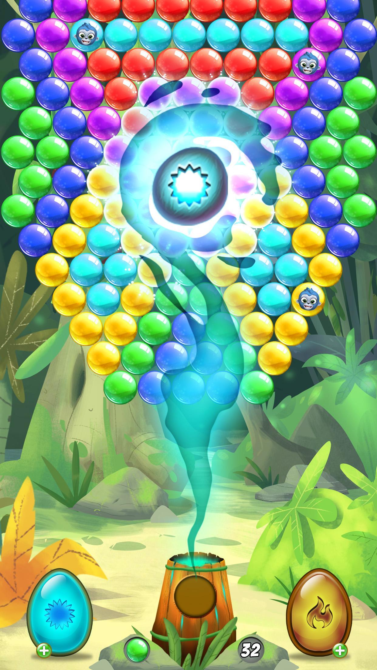 Captura de Tela do Jogo Monkey Bobble