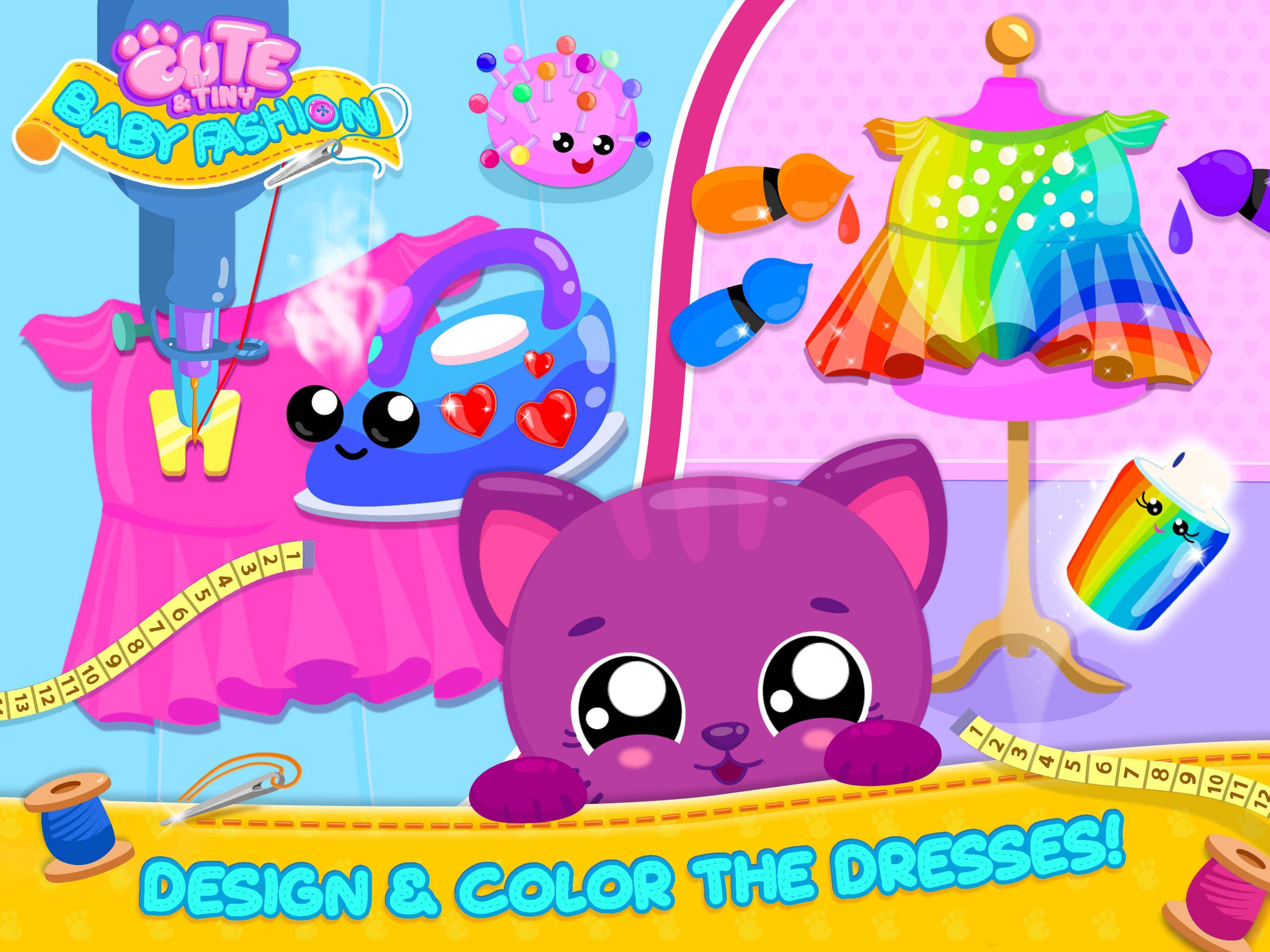 Cute & Tiny Baby Fashion - Design & Dress Up Fun Game Screenshot