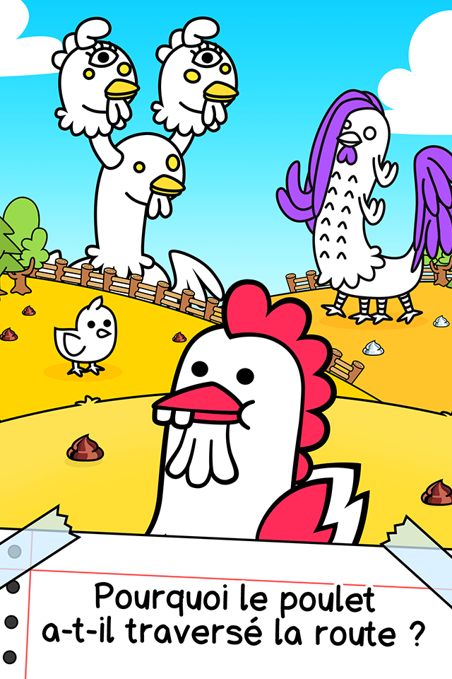 Screenshot 1 of Chicken Evolution Poulets Game 1.2.42