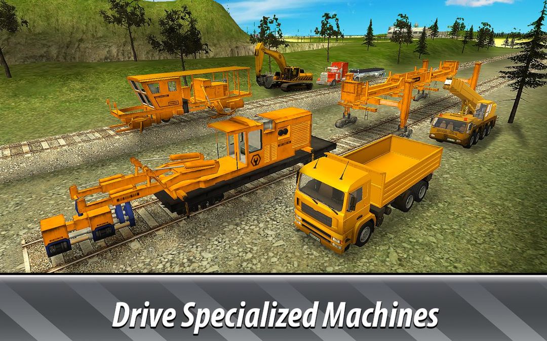 Railroad Building Simulator -  screenshot game